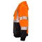 Dome75 Pullover Hoodie, ANSI/ISEA 107-2020 Class 3, Polyester, HiVis Orange/Black Bottom, MD DHP1632 - alternate 7