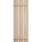 Ekena Millwork Rustic Three Board Spaced Board-n-Batten Pecky Cypress Faux Wood Shutters, 17 1/2"W x 30"H SHUBSS17X30PCPR - alternate 18