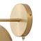 Jonathan Y Tierra 7" 1-Light Modern Midcentury Iron LED Sconce with Pull-Chain Switch, Brass Gold, 2PK JYL9912A-SET2 - alternate 9