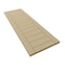 Ekena Millwork True Fit PVC Horizontal Slat Framed Modern Style Fixed Mount Shutters, Natural Twine, 18W x 42H, PR TFP001HF18X042NT - alternate 15