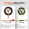 Vevor Ratchet Tie Down Strap Towing Tire Straps Kit for Car Trailer Hauler 4 PCS, 4PK XMS-1 - alternate 7