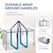 Simple Deluxe Extra Large Moving Bags with Lids, Reinforced Handles and Zippers, White, 6PK HKBAGXMOVING25WHTX6 - alternate 7