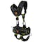 Fall Safe Safety Harness, Aluminum, 2XL, Black/Green FS243.2IP-2XL - alternate 3