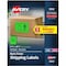 Avery Labels, Laser, 5-1/2, PK200 5952 - alternate 1