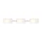 Besa Lighting Lido Vanity, Opal Matte, Chrome Finish, 3x9W LED 3WT-888607-LED-CR - alternate 1