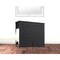Homeroots 39" Black And Gray Ten Drawer Fabric Dresser 438314 - alternate 3