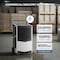 Edendirect 250 pt. 8000 sq.ft. Industrial Grade Bucketless Commercial Dehumidifier in White, with Pump ZR-DY250P - alternate 7