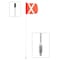 Safetywhips Warning Whip Light Duty Whip with Flag, White Whip, Orange Flag, White Reflective X, 84 Length ATV308-7-SXW - alternate 1