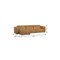 Homeroots 122" Sienna Leather Modular Sofa With Brown Legs 641014 - alternate 7