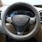 Dash Designs Comfort Grips Ultra Plush 15.5in - 16.5in Steering Wheel Cover - Grey 3313GY - alternate 1