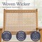 Alaterre Furniture Alaterre Weyra Set of 2 Outdoor Wicker Patio Chairs Natural Furniture Design 80-OUTD-WEYRA-CH2 - alternate 9