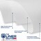 The Liner Guys EXTREME DUTY 20 Mil Crawl Space Vapor Barrier, 12' x 100', Woven Polyethylene Sheeting, 28PK 805971 - alternate 7