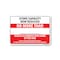 Signmission Public Safety, 12" Height, Decal, 18" x 12", Store Capacity Now Reduced No More Than OS-NS-D-1218-25436 - alternate 1