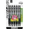 Zebra Pen Zebra Pen Z-Grip - Medium Pen Point - 1 mm Pen Point Size - Retractable - Black - Clear Barrel - 7-/ Pack 22271 - alternate 1