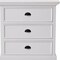 Homeroots Classic White Large Three Drawer Nightstand 397618 - alternate 8