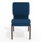 Flash Furniture 18.5"W Stacking Church Chair in Navy Blue Fabric, 4PK 4-XU-CH-60096-NVY-DOT-GG - alternate 10