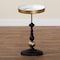 Baxton Studio Javion Metal Accent Table with Tray Top for Indoor or Semi-Outdoor Use 259-14295-ZORO - alternate 8