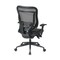 Space Seating 818 Series Big & Tall Executive High Back Chair with Breathable Mesh, Industrial Steel 818-41G9C18P - alternate 3