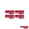 Extreme Max 3006.2999 BoatTector Solid Braid MFP Dock Line Value 4-Pack - 1/2" x 20', Red 3006.2999 - alternate 1