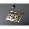 Brizo Virage: H2OKinetic Square Raincan Showerhead 81330-PN - alternate 7