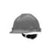 Msa Safety V-Gard Slotted Cap, HDPE, Fas-Trac III Suspension, Type I, Class E, Navy Gray (standard size) 475364 - alternate 1