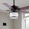 Jonathan Y Brantley 52" 2-Light Bohemian Farmhouse Iron LED CEILING FAN, Black JYL9619A - alternate 15