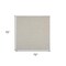 Homeroots 6' Ivory And Silver Square Geometric Indoor Outdoor Area Rug 552351 - alternate 8