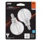 Feit Electric White G16.5 E12 (Candelabra) Filament LED Bulb Soft White 60 Watt Equivalence, 2PK BPG1660927WFIL2 - alternate 1