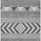 Homeroots 8' X 10' Gray Charcoal And Silver Southwestern Washable Indoor Outdoor Area Rug 613912 - alternate 9