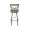 Holland Bar Stool Co 820 Catalina Stainless Steel 36in Swivel Bar Stool with Canter Saddle Seat 82036SS012 - alternate 9