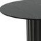 Homeroots 60" Black Solid Wood Pedestal Base Round Top Dining Table 721042 - alternate 6