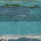 Homeroots 5' X 8' Teal Blue Abstract Washable Indoor Outdoor Area Rug 608754 - alternate 9
