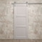 Sartodoors Modern Barn Door 32 x 80 inches, Ego 5010 Painted White Oak, 6.6FT Silver Rail Track Heavy Hardwar EGO5010BD-S-PWO-32 - alternate 6