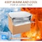 Yssoa Insulated Shipping Boxes with Aluminum Foil Liner, 6inx5inx9in OPFOAMCARTONSX6BAG - alternate 8