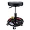 Performance Tool Pneumatic Shop Stool, Rolling Tray Casters Padded Seat W85008 - alternate 7