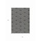 Homeroots 5' X 8' Black Ivory And Gold Geometric Washable Indoor Outdoor Area Rug 615183 - alternate 9