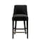 Manhattan Comfort Beever Chenille Wood Counter Stool in Black CS024-BK - alternate 8