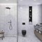 Apollo Tile White 1x12 Bianco Carrara Marble Polished Pencil Liner Tile Trim 0.5 sqft/case, 10PK APLMCA881PA - alternate 5