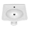 Whitehaus Collection 23 in Traditional Pedestal Sink with an Integrated Oval Bowl and Single Faucet Drilling B-LO914-LO915-1H - alternate 7