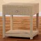 Bali & Pari Nata Bohemian Woven Natural Grasscloth 1-Drawer Nightstand 254-14032-ZORO - alternate 10