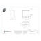 Wiegmann Padlockable Hasp Electrical Enclosures, 18 in H, 6 in D, 18 in W, 3R, Steel RSC181806G - alternate 3