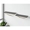 Homeroots Set Of Two Black And Gold Wood And Metal Modern Wall Mounted Accent Shelves 489049 - alternate 5