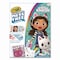 Crayola Gabby's Dollhouse Color Wonder Kit, 18 Coloring Pages, 5 Gabby's Collection Markers 75-2835 - alternate 1