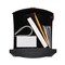 Solar Group Architectural Mailboxes Patriot Classic Plastic Post Mount Black Mailbox GMB505BAM - alternate 5