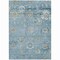 Homeroots 8' X 10' Teal Blue And Aqua Floral Washable Indoor Outdoor Area Rug 609519 - alternate 9