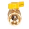 Brasscraft Eastman 3/4 in. Brass FIP Ball Valve T-Handle For Gas 60011B - alternate 3