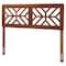 Baxton Studio Kalare Wood Headboard with Geometric Cutout Design, Full 265-14464-ZORO - alternate 1