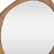 Homeroots 32" Brown Abstract Wood Framed Accent Mirror 574050 - alternate 9