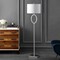 Jonathan Y April 61" Metal Modern Contemporary LED Floor Lamp, Nickel JYL1089C - alternate 8