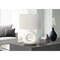 Monarch Specialties Lighting, 24"h, Table Lamp, White Ceramic, Ivory / Cream Shade, Contemporary, Modern I 9672 - alternate 4